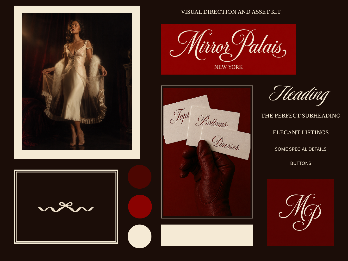Mirror Palais Visual Direction and Asset Kit