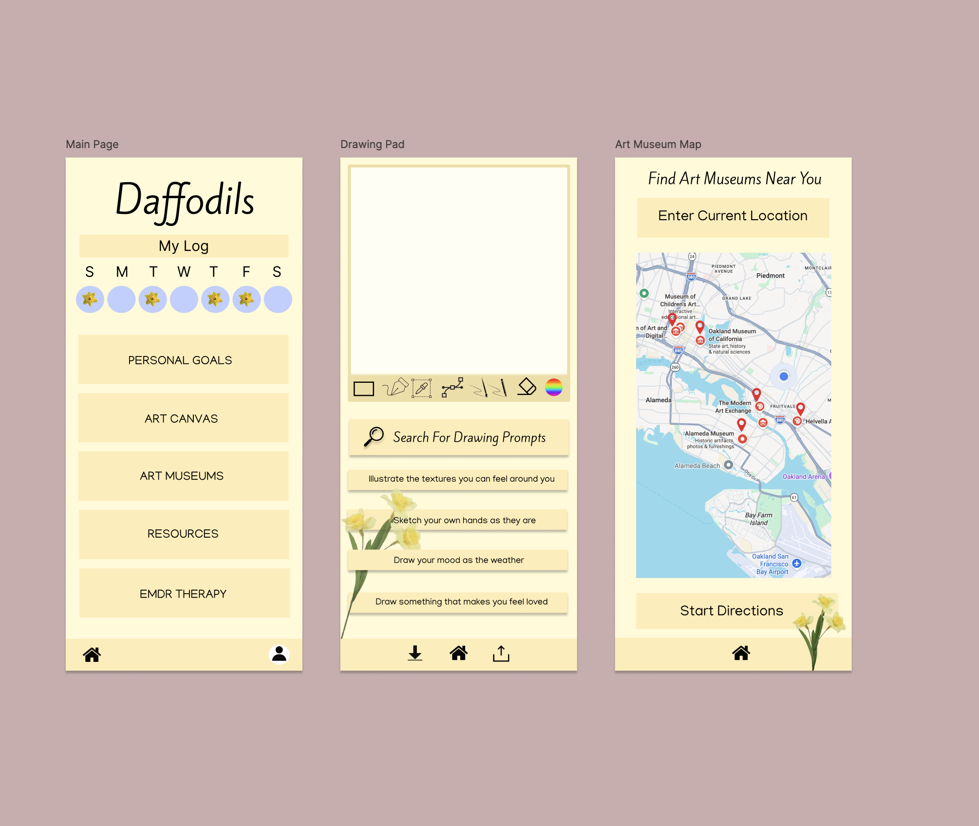 Daffodils Wellness App