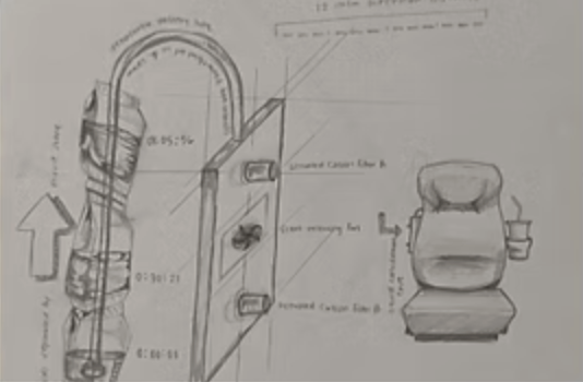 Adaptive Olfactory System design sketch